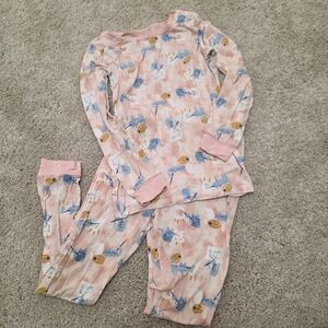 Magnetic Me Little Girls Size 5Y Cat Artist Pink Pajamas